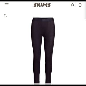 SKIMS by Kim Kardashian cotton rubbed leggings